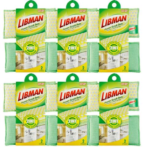 Power Scrub Dots Kitchen & Bath Sponge (12 Sponges)