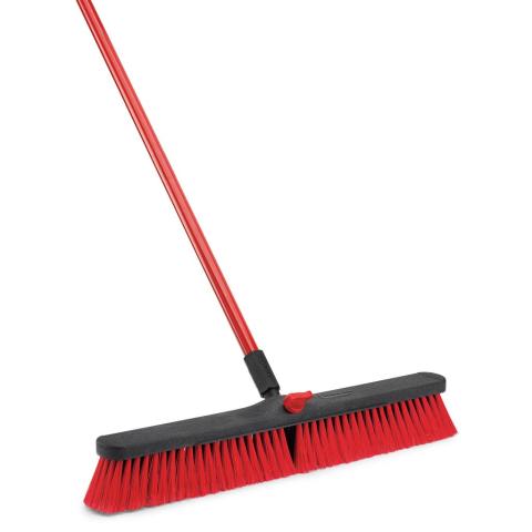 24" MULTI-SURFACE PUSH BROOM